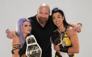 Triple H & Shawn Michaels Congratulate Candice LeRae & Indi Hartwell After WWE NXT Women’s Tag Team Titles Win Triple H & Shawn Michaels Congratulate Candice LeRae & Indi Hartwell After WWE NXT Women’s Tag Team Titles Win