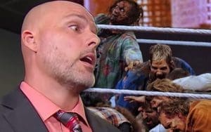 Adam Pearce Can’t Stop Himself From Making Zombie Jokes After WrestleMania Backlash Adam Pearce Can't Stop Himself From Making Zombie Jokes After WrestleMania Backlash