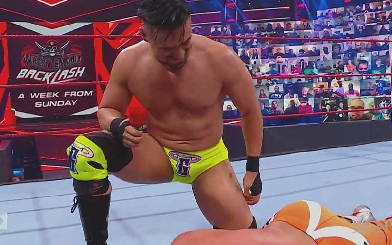 Angel Garza Literally Shoves Rose Up His Opponent’s Rear End On WWE RAW
