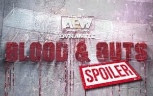 SPOILER On AEW's Plan After Blood & Guts Match