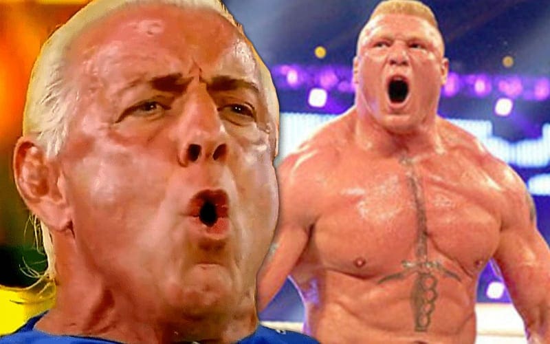 Ric Flair On Where Brock Lesnar Ranks Among The Best Athletes Ever