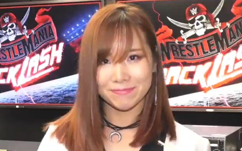 Kairi Sane Appears In Japanese Commercial For WrestleMania Backlash Special