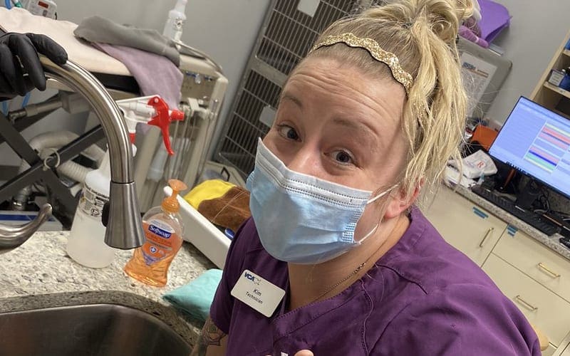 Kimber Lee In Urgent Care After Getting Attacked By Cat