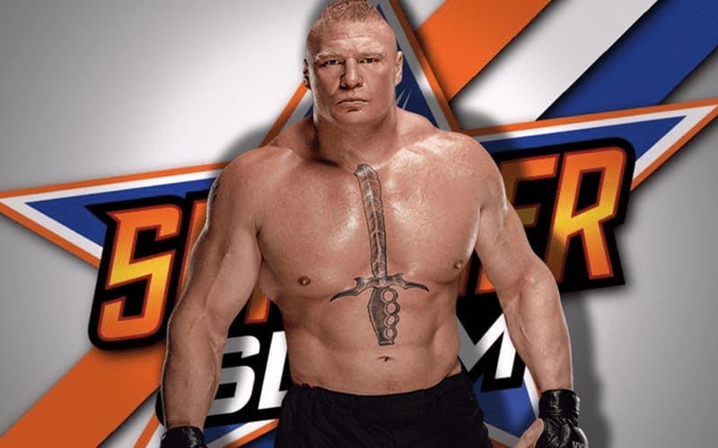 Brock Lesnar’s Current Status For WWE SummerSlam