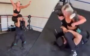 Liv Morgan Shows Off Fierce Training Session