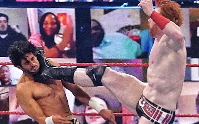 Sheamus Mocks Mansoor After Breaking His Undefeated Streak On WWE RAW
