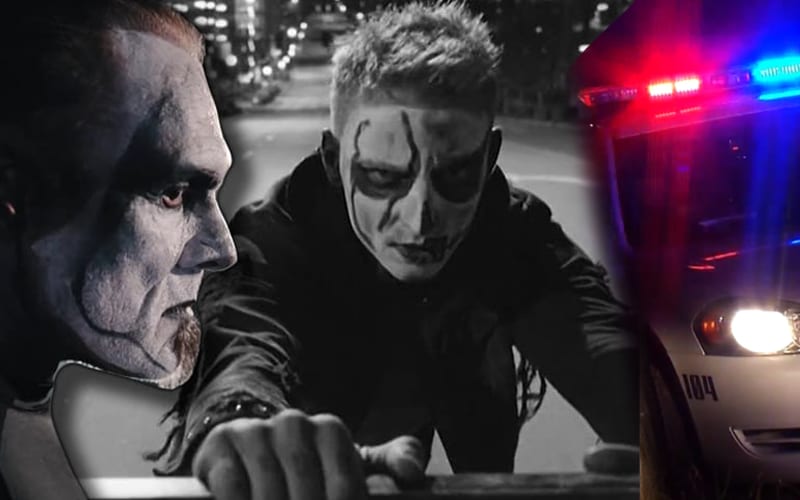 Cops Pulled Darby Allin & Sting Over 3 Times While Filming AEW Segment