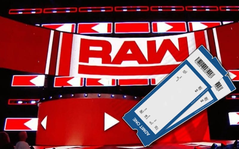 WWE RAW Has Less Than 500 Tickets Remaining This Week
