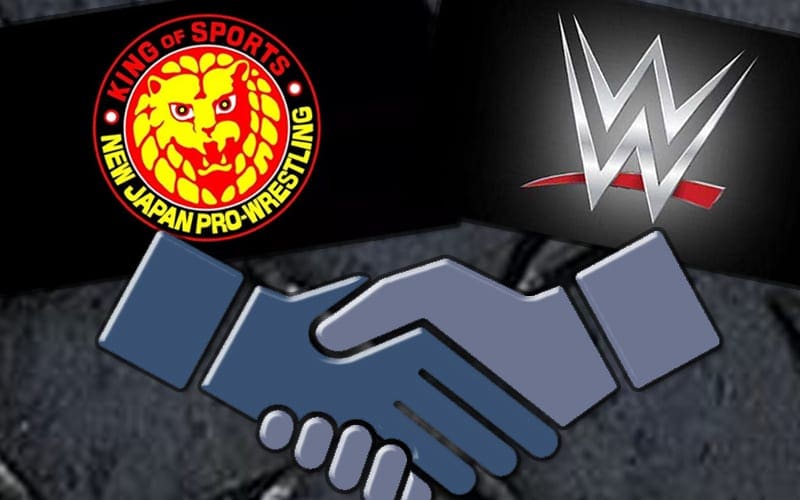 wwe njpw partnership