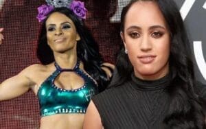 Zelina Vega Filming Footage With The Rock’s Daughter For WWE Zelina Vega Filming Footage With The Rock's Daughter For WWE