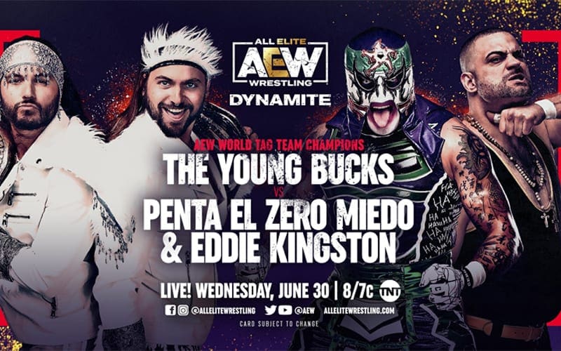 Young Bucks Tag Team Match Booked for Next Week’s AEW Dynamite