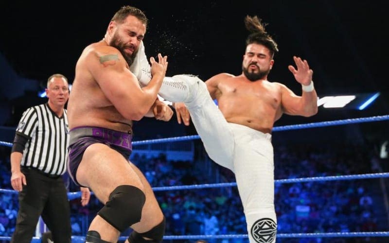 Andrade Viciously Trolls Miro With Old WWE Clip