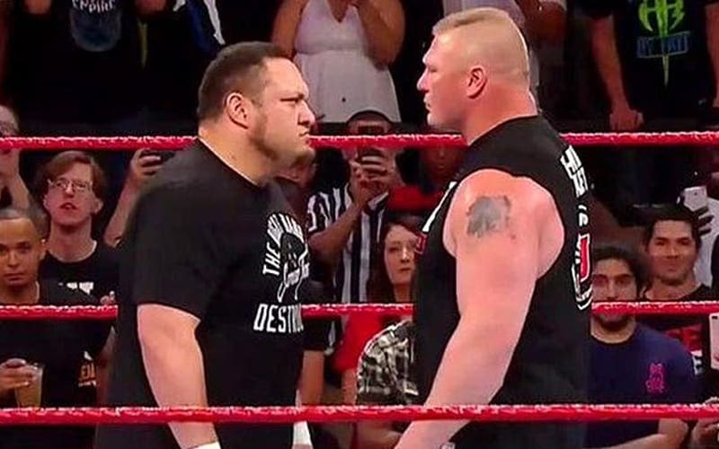 Samoa Joe Claims Brock Lesnar Doesn’t Respect Opponents Who Can’t Match His Intensity
