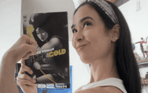 AJ Lee Shows Off New Wonder Woman Comic She Wrote AJ Lee Shows Off New Wonder Woman Comic She Wrote