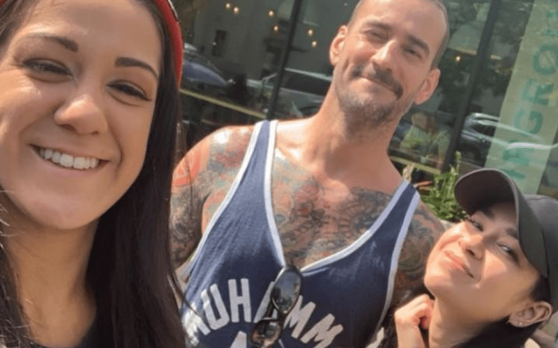 CM Punk Jokes With Bayley About Having Match With AJ Lee
