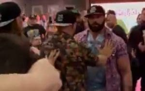 Nick Gage Invades Matt Cardona’s Live Podcast Looking For A Fight Nick Gage Invades Matt Cardona's Live Podcast Looking For A Fight