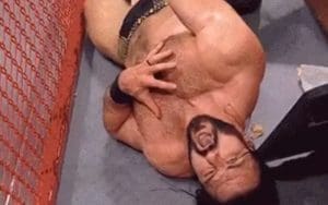 Mystery Hand At WWE Hell In A Cell Was Disposing Of Crash Pad Evidence Mystery Hand At WWE Hell In A Cell Was Disposing Of Crash Pad Evidence