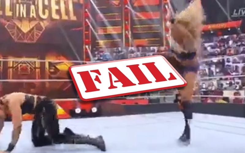Charlotte Flair Dragged Over Hilarious WWE Hell In A Cell Botch