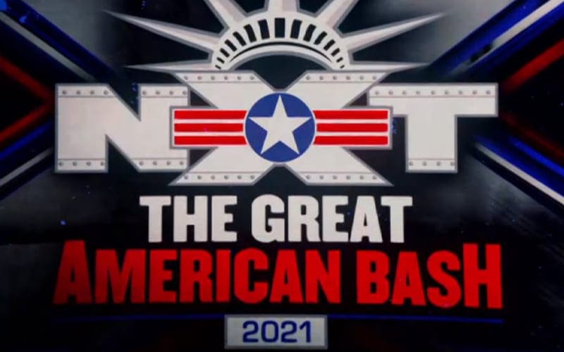 WWE NXT Great American Bash Card & Start Time