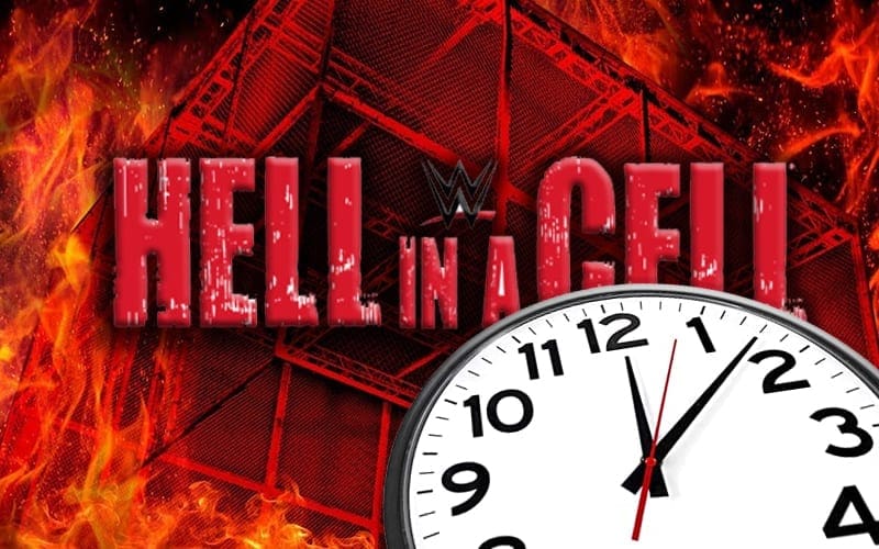 WWE Hell In A Cell 2021 Full Card & Start Time