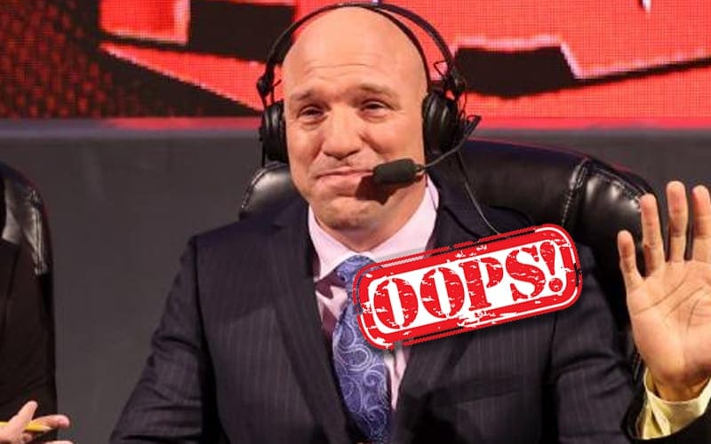 Fans Call Out Jimmy Smith After Vulgar Slip On WWE RAW