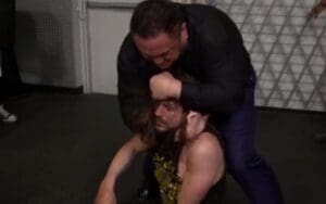 Samoa Joe Chokes Out Adam Cole During His First Night Back On WWE NXT Samoa Joe Chokes Out Adam Cole During His First Night Back On WWE NXT