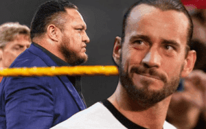 CM Punk Takes Dig At WWE After Rehiring Samoa Joe For NXT CM Punk Takes Dig At WWE After Rehiring Samoa Joe For NXT