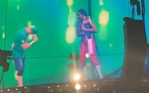 John Cena & Bianca Belair Share A Moment After WWE SmackDown John Cena & Bianca Belair Share A Moment After WWE SmackDown