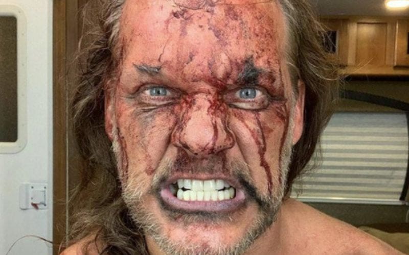 Chris Jericho Shows Off Battle Wounds After AEW Fight For The Fallen