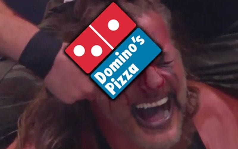 Dominos Pizza Not Happy About Nick Gage Pizza Cutter Spot On AEW Dynamite