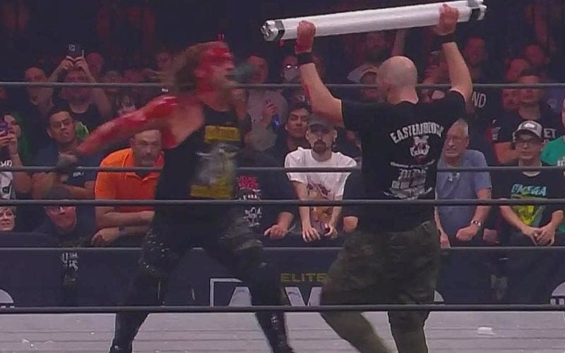 AEW Used ‘Gimmicked’ Weapons During Chris Jericho vs Nick Gage Blood Bath
