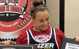 Jordynne Grace Breaks Three Weightlifting Records