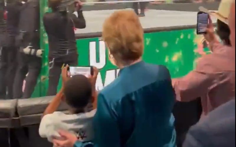 Linda McMahon Stops Security From Keeping Young Fan Trying To Film John Cena At Money In The Bank