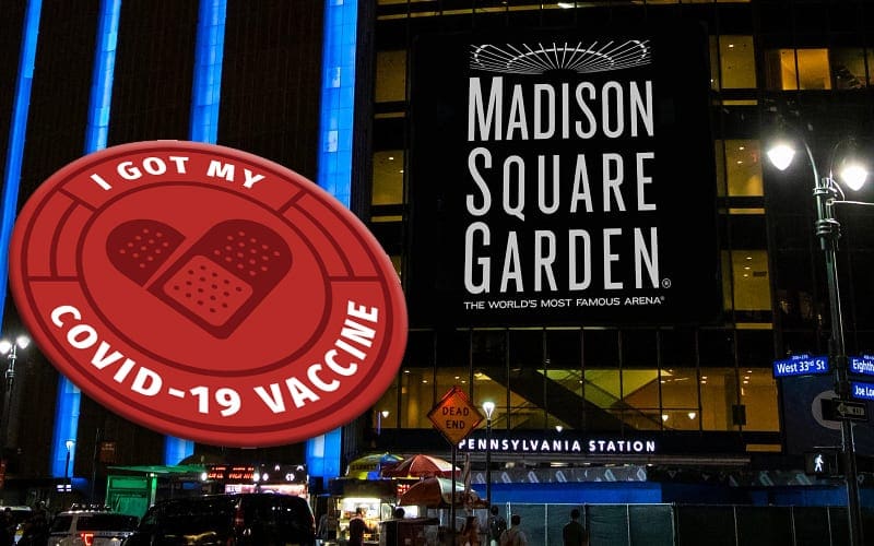 Madison Square Garden Requiring Proof Of Vaccination For Fans At Upcoming SmackDown Event
