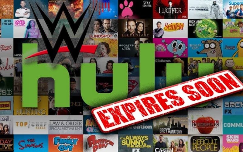WWE’s Deal With Hulu Set To Expire Soon