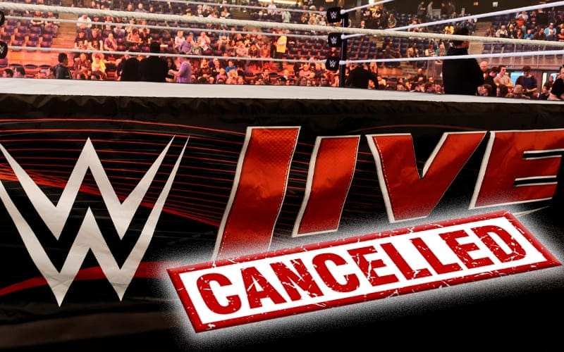 Upcoming WWE Supershow Live Event Cancelled