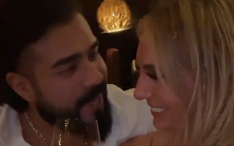 Charlotte Flair Parties With Andrade After WWE RAW Women’s Title Win At SummerSlam
