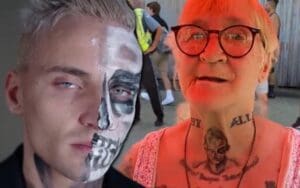 Woman Gets Darby Allin Tattoo On Her Entire Neck Woman Gets Darby Allin Tattoo On Her Entire Neck