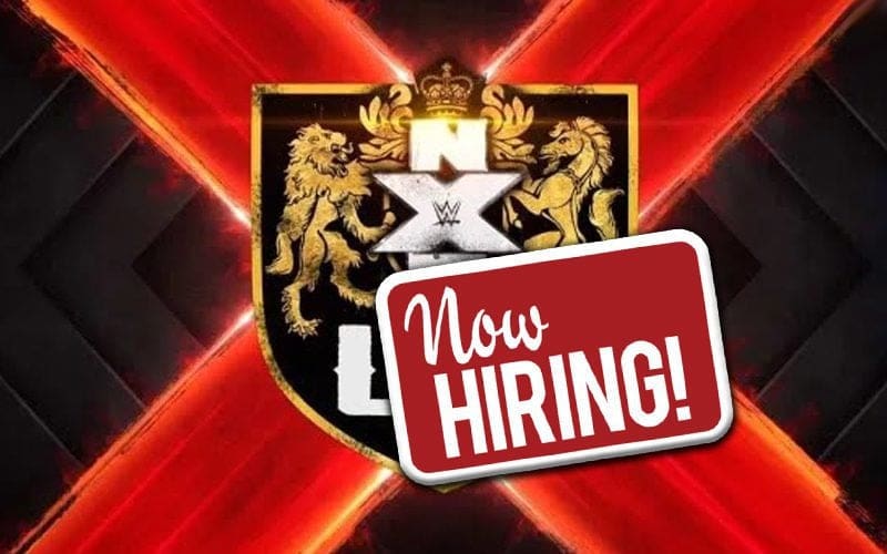 WWE Hiring For New Position In NXT UK