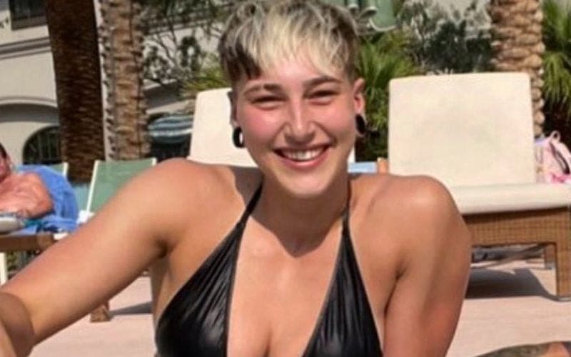 Rhea Ripley Gets Big Attention With Pool Photo