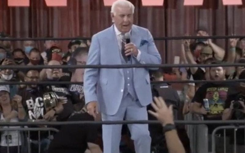 Ric Flair Tells Vince McMahon He Loves Him During NWA 73