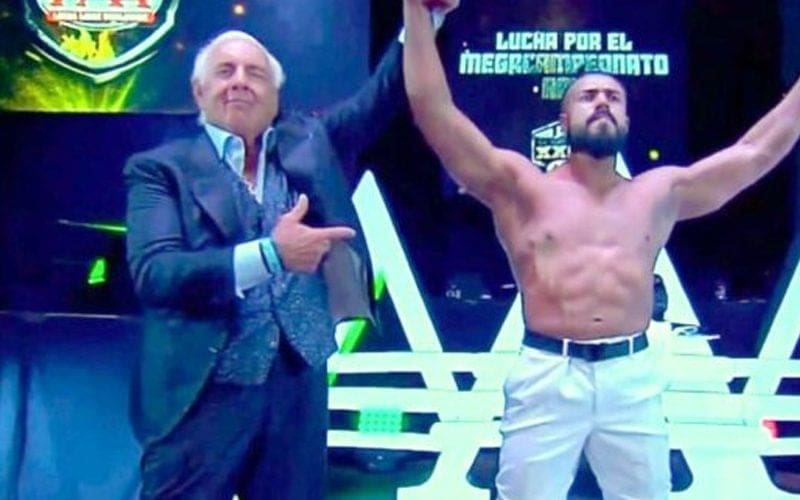 Andrade El Idolo Teases Ric Flair Showing Up In AEW