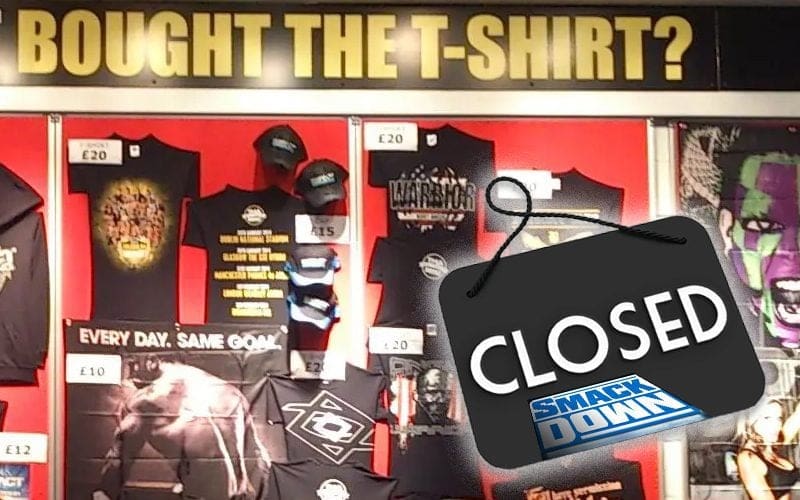 WWE Reportedly Cancelled Merchandise Stands At SmackDown
