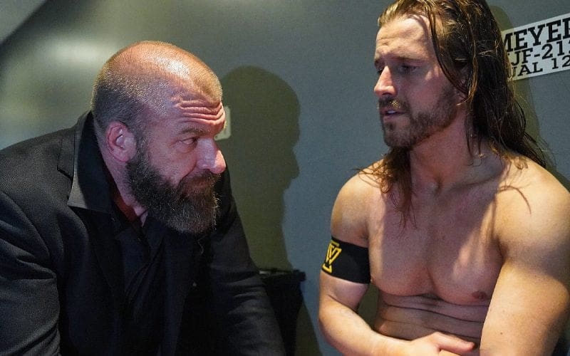 Adam Cole Not Receiving Huge Push To Stay In WWE