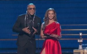 Damian Priest Presented Award To Bad Bunny At Latin Billboard Awards