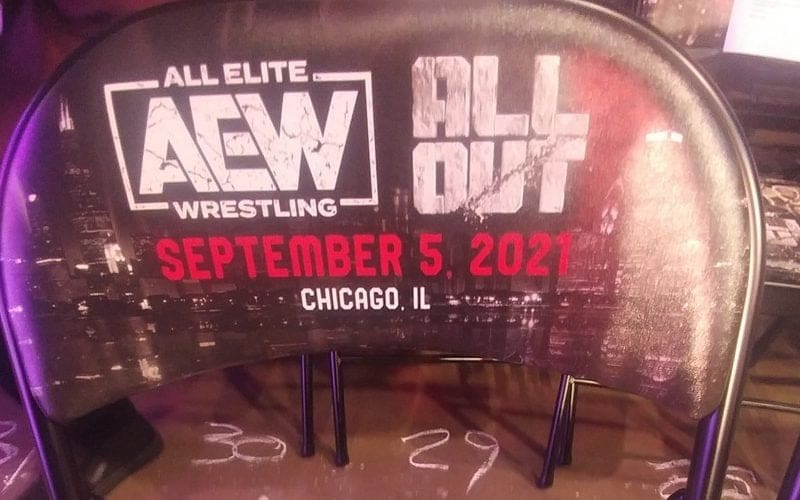 CM Punk Missing From AEW All Out Event Chairs