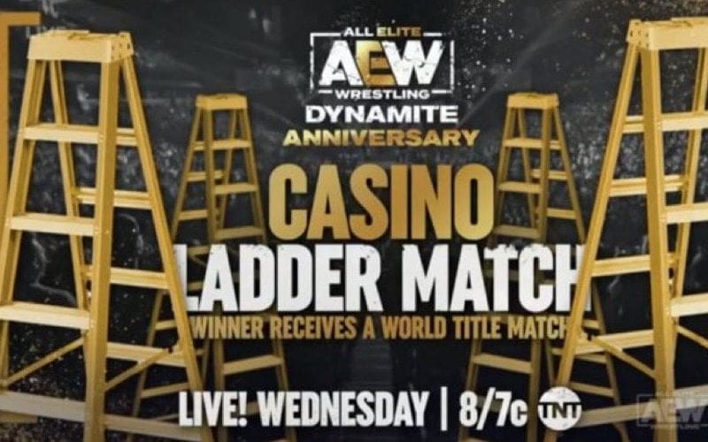 Casino Ladder Match & More Announced For AEW Dynamite This Week