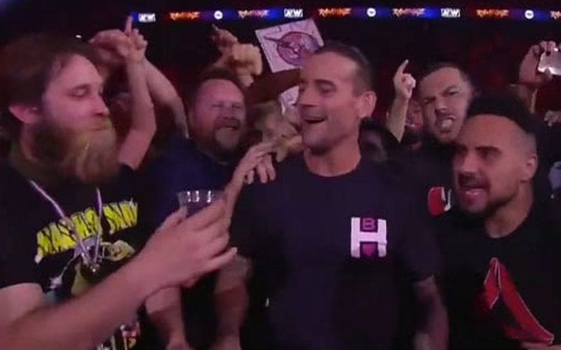 CM Punk Banned From Diving Into Crowd At AEW Dynamite