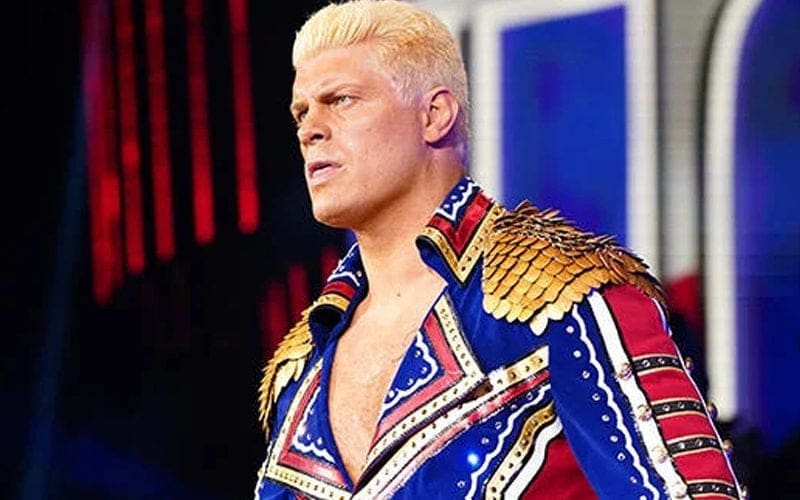 Cody Rhodes Admits Taking Himself Out Of AEW World Title Picture Was A Mistake