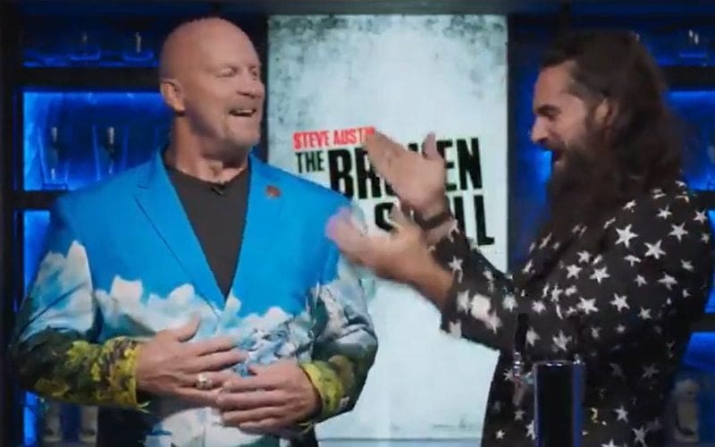 Seth Rollins Gifts Steve Austin Personalized Jacket From ‘The Drip God’ Himself
